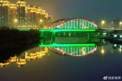 湖北襄阳：清河明珠四色桥|清河|明珠|湖北襄阳_新浪新闻