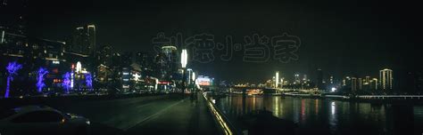 滨江路夜景 - 重庆市江北区人民政府