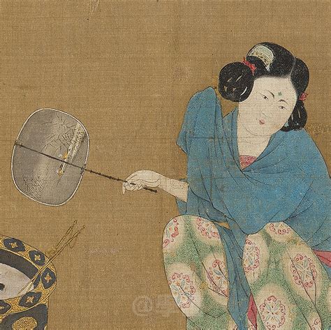 唐宫仕女图图片