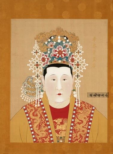 实拍故宫明朝皇后画像：图一是大脚马皇后，图七是史上最幸福皇后|皇后|英宗|皇帝_新浪新闻