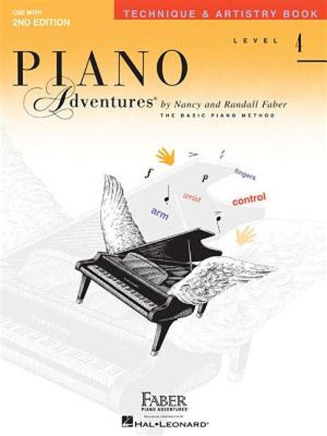 4级技艺菲伯尔钢琴基础教程英文原版 Piano Adventures, Level 4: Technique& Artistry_虎窝淘