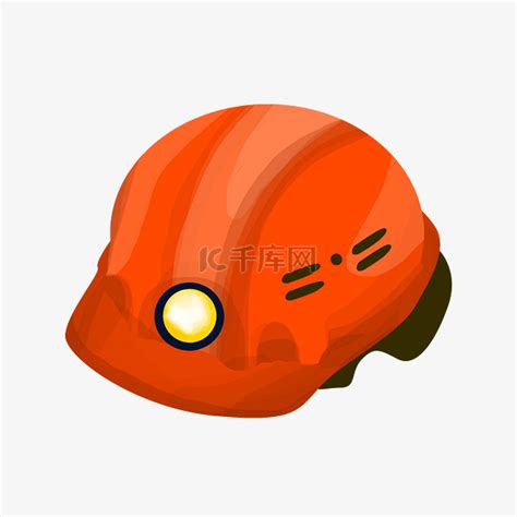 「图」洪安 V字 进口PE材质工地施工建筑安全帽（红黄）图片2-马可波罗网