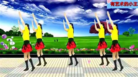 糖豆广场舞视频《站在草原望北京》正反面附口令演示教学广场舞16步