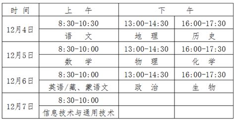 ★2024年青海普通高中学业水平考试时间-青海学业水平考试时间安排 - 无忧考网