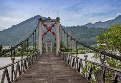 四川雅安：“川藏路”第一钢架桥——飞仙关桥-人民图片网