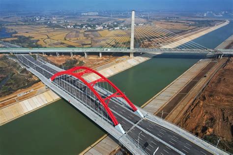 重磅消息！延安路大桥最新效果图曝光，呈“L”型绕过水文站！_淮河