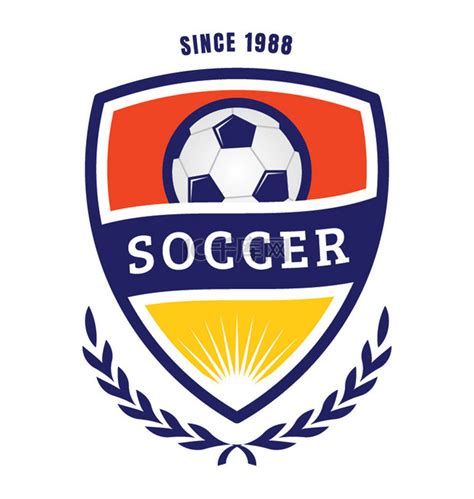 代表足球队的足球徽章 素材图片免费下载-千库网