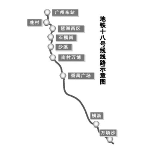 广州地铁线路图高清版（2018年最新）- 广州本地宝