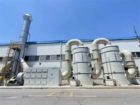 氨气硫化氢废气处理设备 酸洗塔工作原理-江苏禄景环保设备有限公司