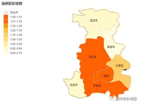 6月扬州房地地图：均价13073元/平，近一年房价走势平稳|界面新闻 · JMedia