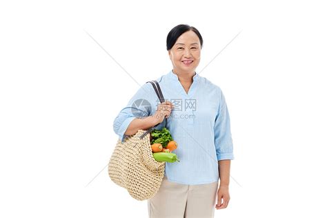 中老年阿姨买菜形象高清图片下载-正版图片501794490-摄图网