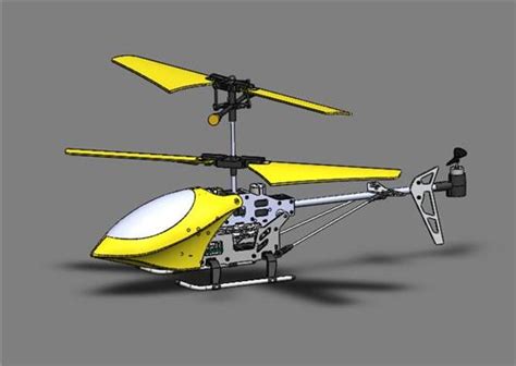 Q1直升机模型3D模型下载_三维模型_SolidWorks模型 - 制造云 | 产品模型