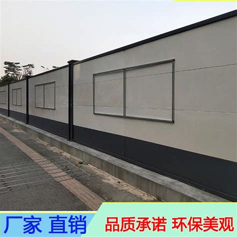 A1装配式方钢结构围蔽围挡效果图透视图使用范围_广州市永筑钢结构有限公司