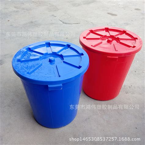四川成都 泸州塑料水桶 65升带盖家居大白桶 发酵粮酒塑胶桶-阿里巴巴