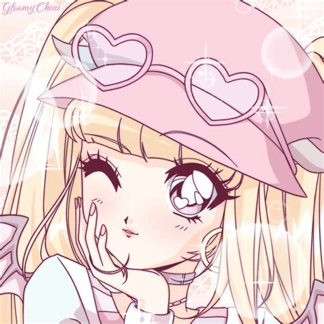 旧漫甜美女生头像图片