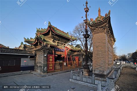 国保咸阳三原县城隍庙古建筑,历史遗迹,建筑摄影,摄影素材,汇图网www.huitu.com