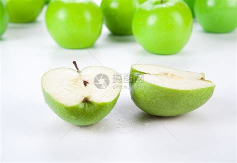 苹果绿1的特写甜点绿色水果烹饪牙齿味道高清图片下载-正版图片322036393-摄图网