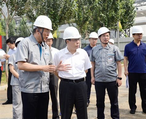 沈阳市长姜有为到公司调研原料药生产基地改造项目建设进展情况 - 东北制药集团股份有限公司