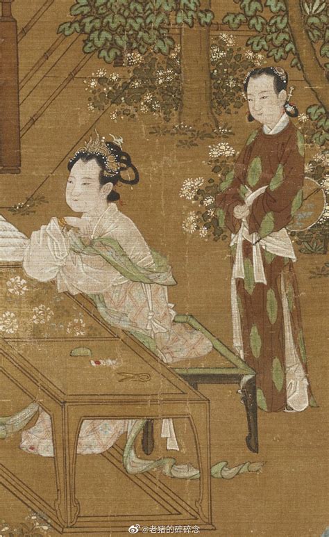 宫女图图片