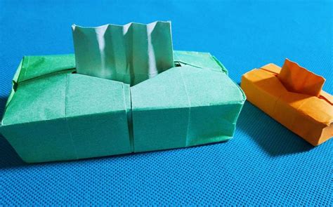 折纸王子折纸巾盒图片(折纸王子教你折纸巾盒) | 抖兔教育