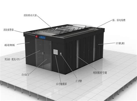 白山数据中心模块化机房装修冷通道设计建设报价方案 - 雷迪司