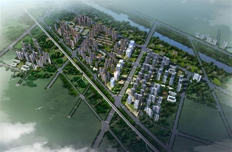 国际城整体效果图 - 河南成兴建设工程有限公司