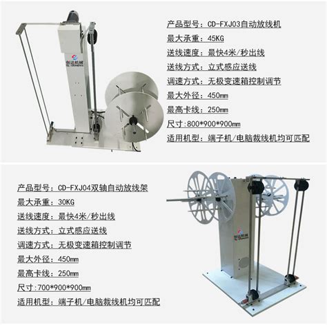 厂家直销全自动放线架 裁线机端子机放线机 电线电缆主动送线机-阿里巴巴