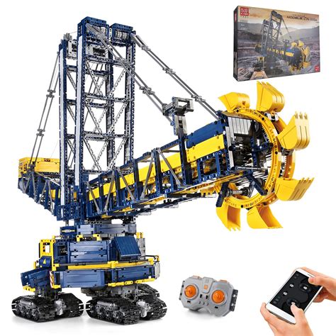 Mould King 17006 RC Bucket Wheel Excavator with 4588 pieces | MOULD KING