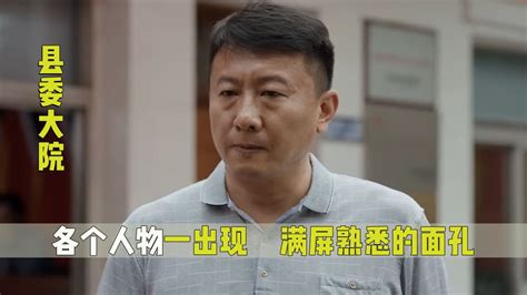 县委大院：各个人物一出现，满屏熟悉的面孔，集合老中青戏骨_腾讯视频