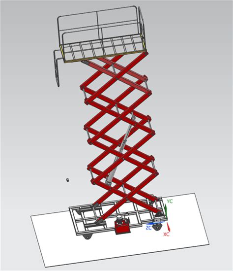 6 9m11 12米剪叉式升降机 剪叉式升降平台 剪叉式高空作业平台车-阿里巴巴