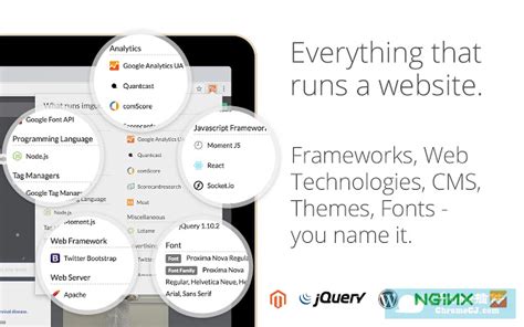 Whatruns：一键分析网站技术栈 - Chrome开发者工具插件 - 画夹插件网