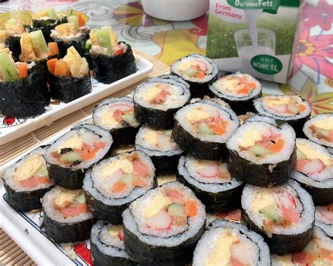 寿司的做法_【图解】寿司怎么做如何做好吃_寿司家常做法大全_糖妈^~^_豆果美食