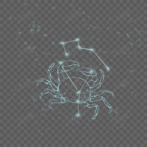 十二星座巨蟹座元素素材下载-正版素材402047475-摄图网