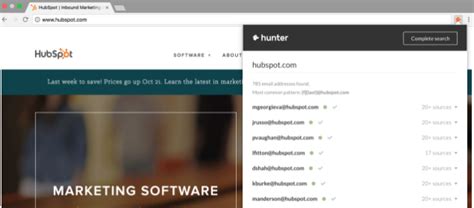Hunter-自动查找电子邮件地址Chrome插件 3.0.4-Chrome浏览器插件扩展