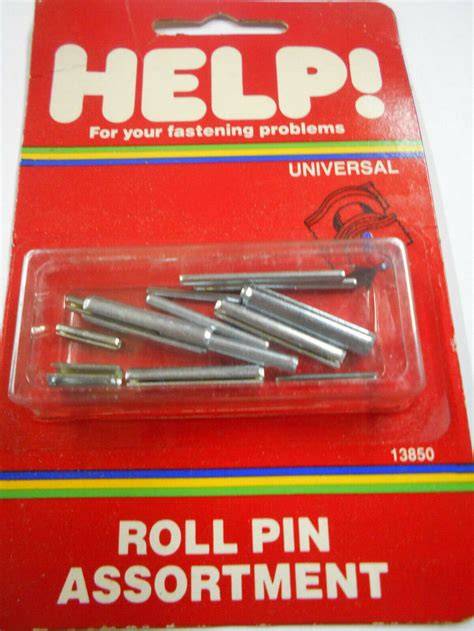 Dorman Help 13850 13 Piece Roll Pin Assortment - 10 Sizes - 1/16" to 1/ ...