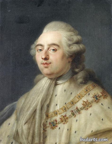 法国国王路易十六的肖像 - Antoine-Francois Callet - 画园网