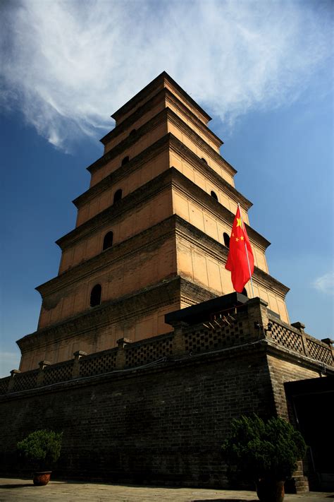 西安古城钟楼高清图片下载-正版图片500399065-摄图网