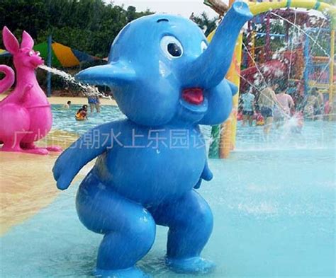 YC-XS-17 小象喷水-儿童戏水小品-水上乐园设备,广州韵潮,广州韵潮水上乐园设备有限公司官网