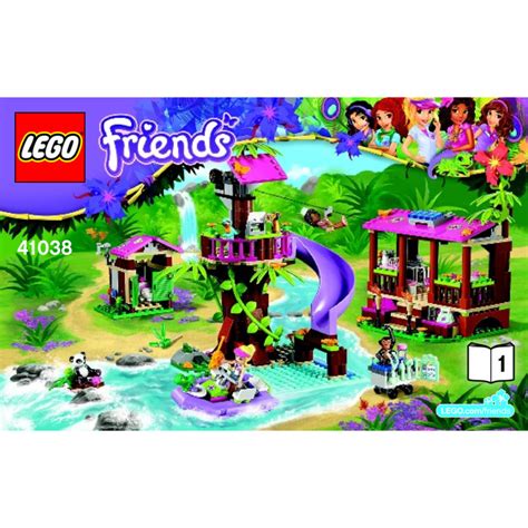 Lego 41038 Friends - Große Dschungelrettungsbasis