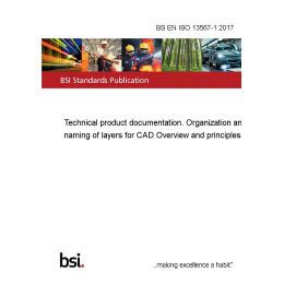 BS EN ISO 13567-1:2017 Technical product documentation. Organization ...