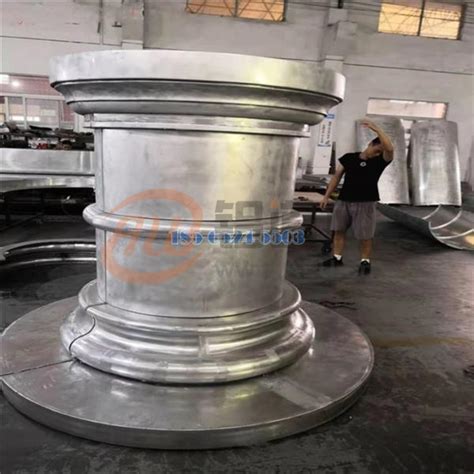 家居铝板包圆柱效果图_吊顶铝单板-广州凯麦金属建材有限公司
