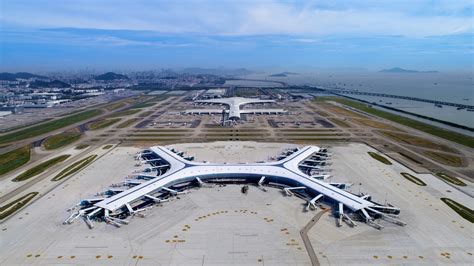 航空建筑新标杆：深圳宝安国际机场卫星厅 / GDAD、Aedas、兰德隆与布朗