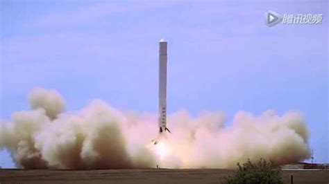马斯克SpaceX可回收火箭1000米实验视频_腾讯视频