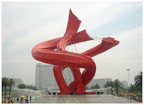 城市户外抽象园林不锈钢雕塑定制 广场公园大型景观雕塑-阿里巴巴