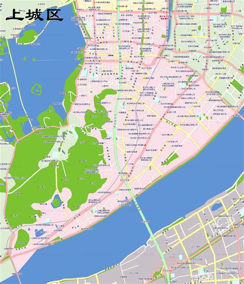 杭州市政区地图 详解杭州都市区正在崛起的板块矩阵