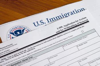 USCIS form I-589 Application of asylum and for withholding of removal ...