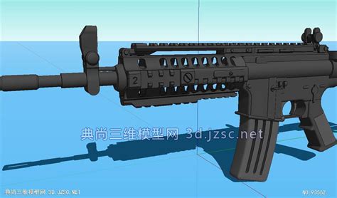 轻型武器枪的SU模型SU模型 景观小品(精)免费下载SU模型