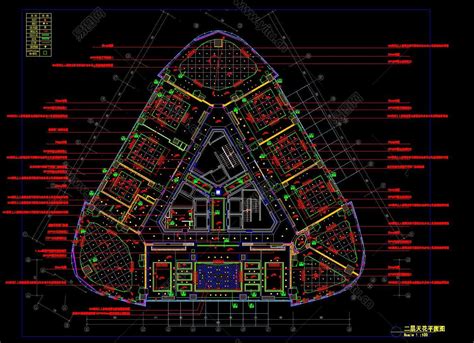 现代欧式风格家装设计完整施工图，CAD建筑图纸免费下载 - 易图网