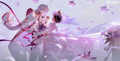纯白花嫁图片