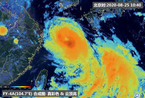卫星之眼看台风“巴威”-图片-中国天气网
